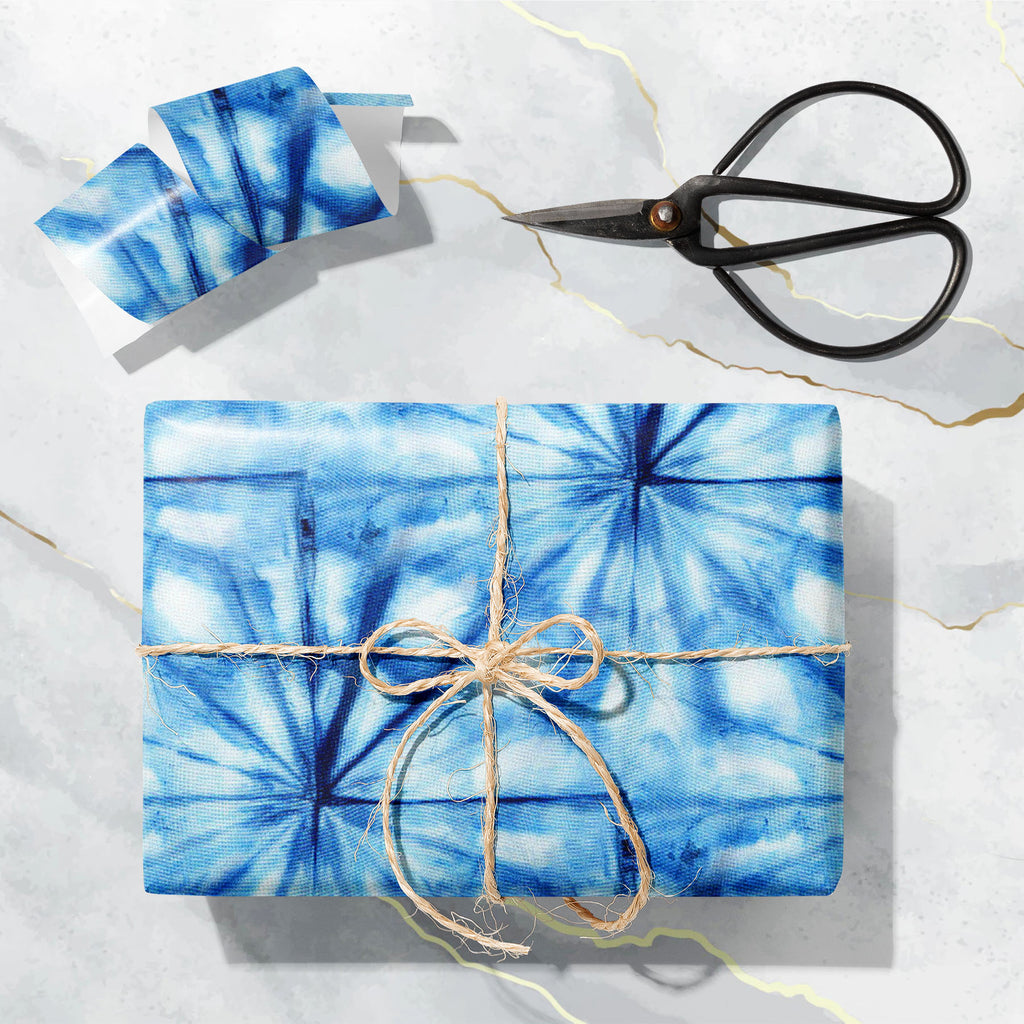 Shibori Indigo Colors D4 Art & Craft Gift Wrapping Paper-Wrapping Papers-WRP_PP-IC 5015928 IC 5015928, Abstract Expressionism, Abstracts, Art and Paintings, Black and White, Culture, Decorative, Ethnic, Fashion, Illustrations, Japanese, Paintings, Patterns, Retro, Semi Abstract, Shibori, Signs, Signs and Symbols, Traditional, Tribal, Watercolour, White, World Culture, indigo, colors, d4, art, craft, gift, wrapping, paper, dye, tie, pattern, seamless, abstract, fabric, batik, painting, watercolor, print, rep