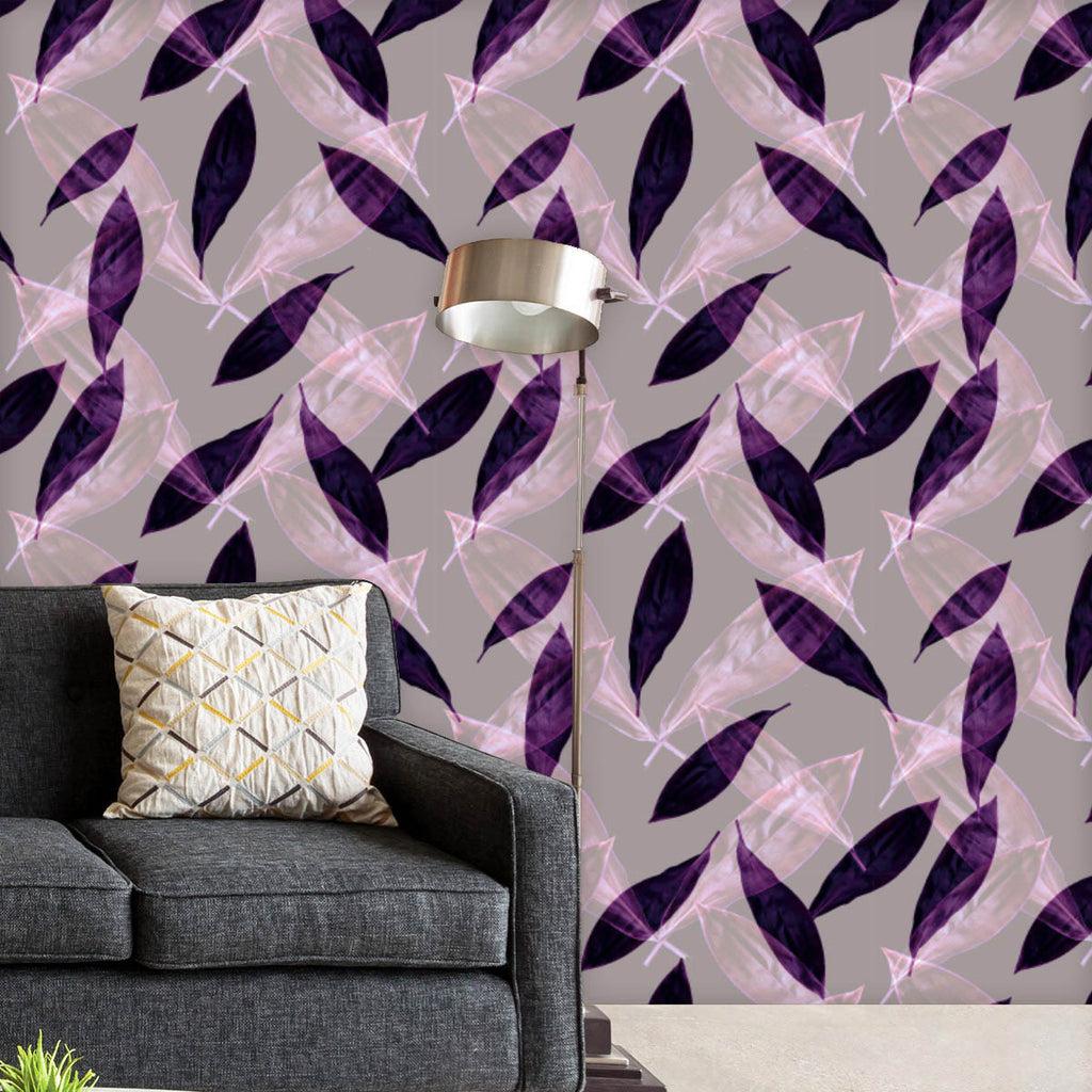 Purple Tropical Leaves Wallpaper Roll-Wallpapers Peel & Stick-WAL_PA-IC 5015934 IC 5015934, Abstract Expressionism, Abstracts, Ancient, Art and Paintings, Black and White, Botanical, Digital, Digital Art, Drawing, Fashion, Floral, Flowers, Graphic, Hawaiian, Historical, Illustrations, Medieval, Nature, Patterns, Retro, Scenic, Semi Abstract, Signs, Signs and Symbols, Sketches, Tropical, Vintage, Watercolour, White, purple, leaves, wallpaper, roll, abstract, art, artistic, artwork, backdrop, background, blos