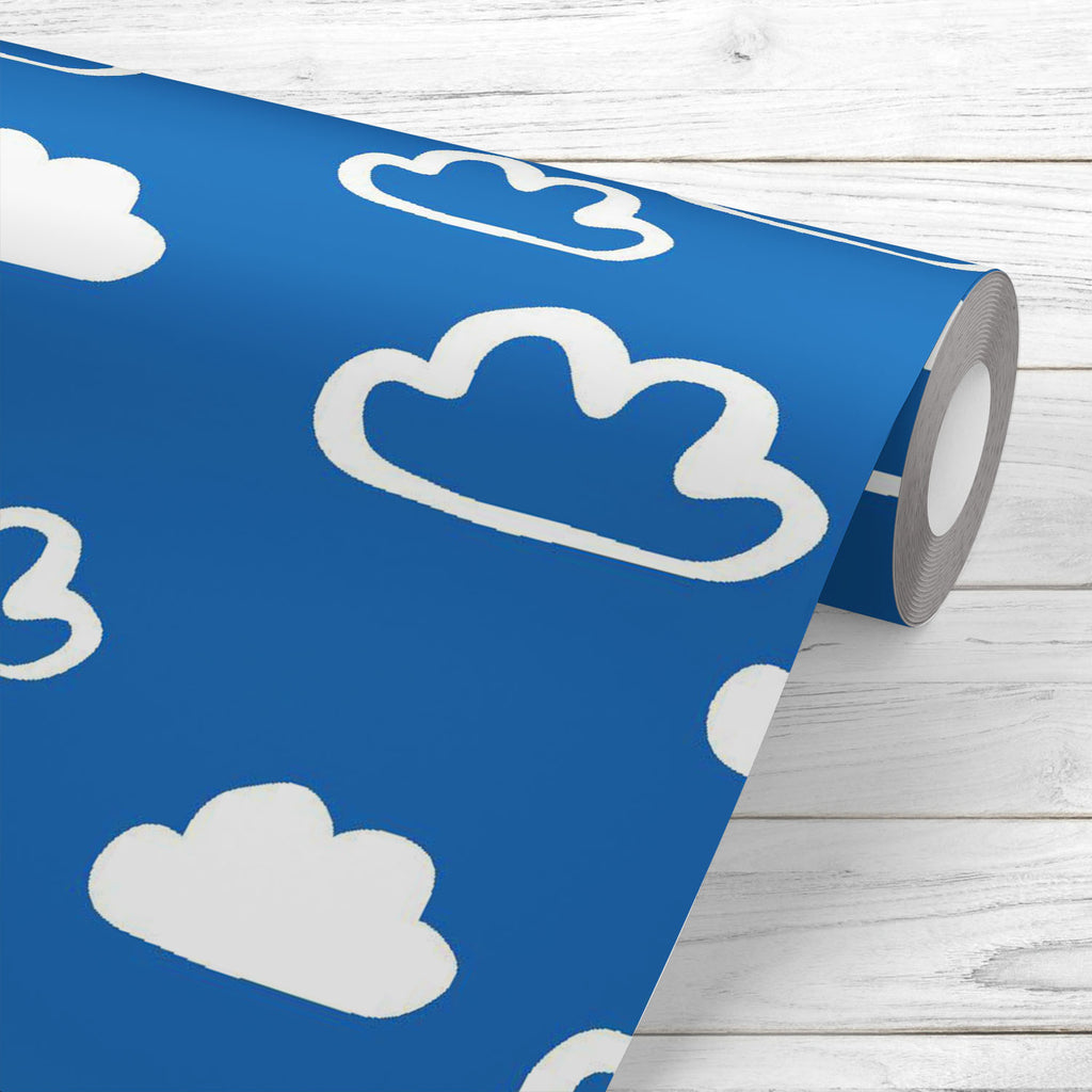 Clouds Pattern Wallpaper Roll-Wallpapers Peel & Stick-WAL_PA-IC 5015937 IC 5015937, Abstract Expressionism, Abstracts, Architecture, Art and Paintings, Automobiles, Baby, Black, Black and White, Children, Circle, Cities, City Views, French, Icons, Illustrations, Kids, Love, Modern Art, Nature, Paintings, Patterns, Romance, Scenic, Seasons, Semi Abstract, Signs, Signs and Symbols, Sketches, Sunrises, Symbols, Transportation, Travel, Vehicles, Watercolour, White, clouds, pattern, wallpaper, roll, abstract, ba