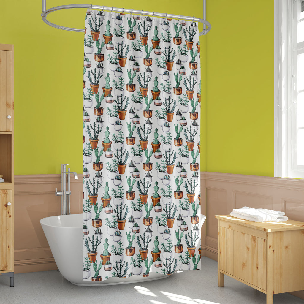 Watercolor Succulent Cactus Washable Waterproof Shower Curtain-Shower Curtains-CUR_SH_EL-IC 5015953 IC 5015953, Ancient, Animated Cartoons, Art and Paintings, Black and White, Botanical, Caricature, Cartoons, Digital, Digital Art, Drawing, Fashion, Floral, Flowers, Graphic, Hawaiian, Historical, Illustrations, Medieval, Mexican, Nature, Patterns, Scenic, Signs, Signs and Symbols, Tropical, Vintage, Watercolour, White, watercolor, succulent, cactus, washable, waterproof, shower, curtain, flower, pattern, pri