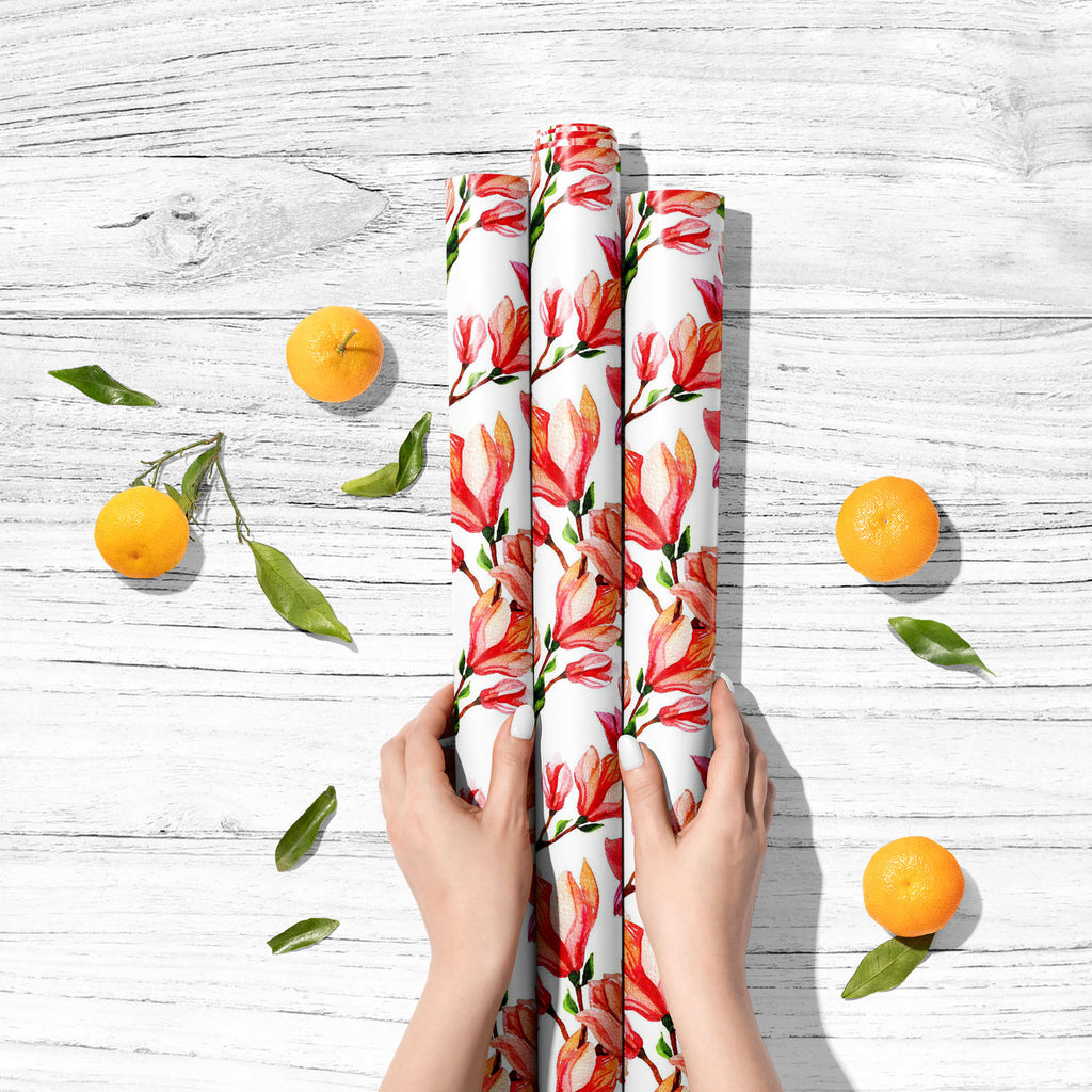 Magnolia Flowers Art & Craft Gift Wrapping Paper-Wrapping Papers-WRP_PP-IC 5015955 IC 5015955, Art and Paintings, Black and White, Botanical, Decorative, Drawing, Floral, Flowers, Illustrations, Nature, Patterns, Scenic, Seasons, Signs, Signs and Symbols, Space, Watercolour, White, magnolia, art, craft, gift, wrapping, paper, flower, pattern, background, pink, watercolor, illustration, beautiful, bloom, blossoms, branch, bud, card, color, copy, decoration, delicate, design, drawn, floret, flourish, foliage,
