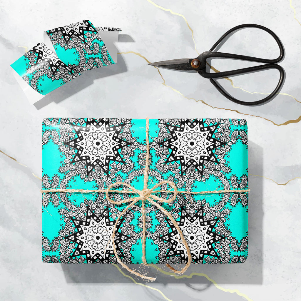 Colorful Mandalas D4 Art & Craft Gift Wrapping Paper-Wrapping Papers-WRP_PP-IC 5015958 IC 5015958, Allah, Ancient, Arabic, Art and Paintings, Black and White, Botanical, Circle, Culture, Decorative, Drawing, Ethnic, Floral, Flowers, Geometric Abstraction, Historical, Illustrations, Indian, Islam, Mandala, Medieval, Nature, Patterns, Retro, Signs, Signs and Symbols, Traditional, Tribal, Turkish, Vintage, White, World Culture, colorful, mandalas, d4, art, craft, gift, wrapping, paper, abstraction, aqua, backg