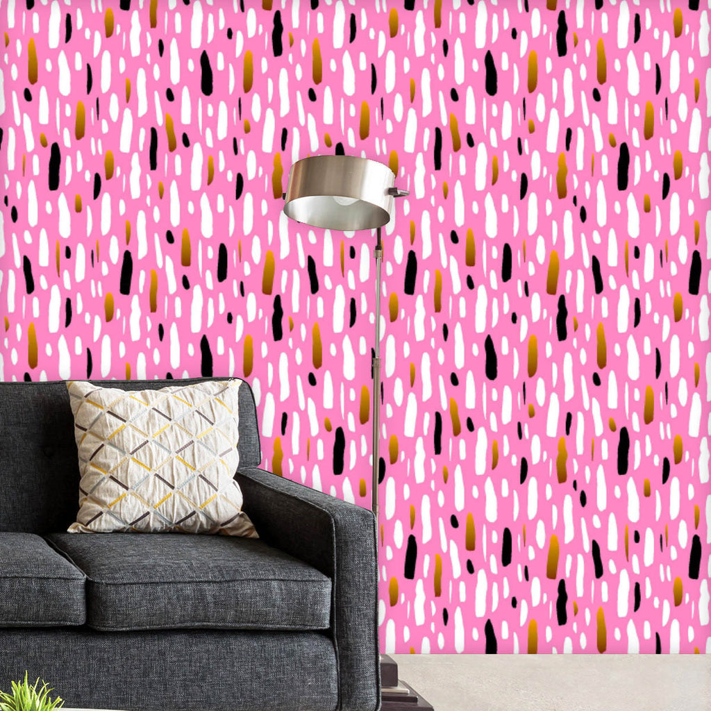 80s Hipster Strokes Wallpaper Roll - Wallpapers Peel & Stick - ArtzFolio.com