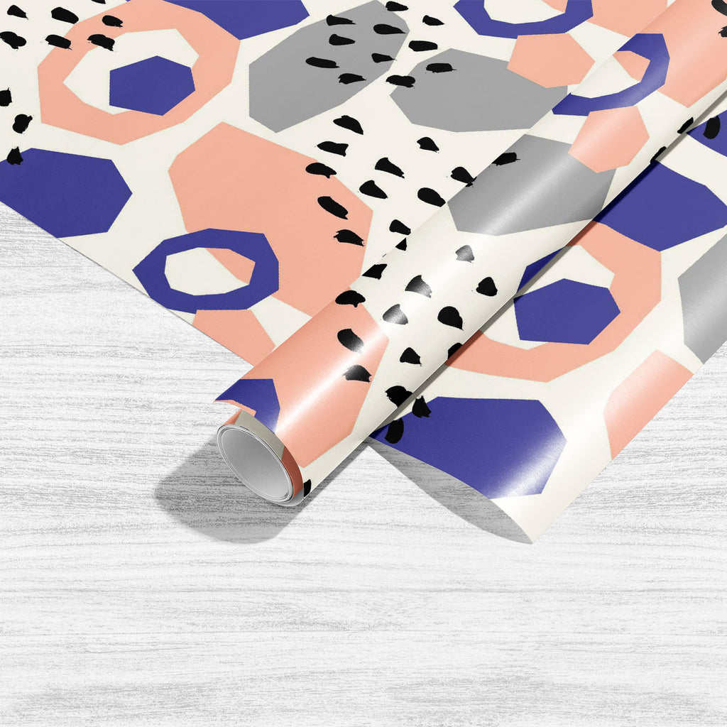 Colorful Geometric Shapes D3 Art & Craft Gift Wrapping Paper-Wrapping Papers-WRP_PP-IC 5015999 IC 5015999, Abstract Expressionism, Abstracts, Art and Paintings, Black and White, Collages, Digital, Digital Art, Fashion, Geometric, Geometric Abstraction, Graphic, Illustrations, Modern Art, Patterns, Semi Abstract, Signs, Signs and Symbols, White, colorful, shapes, d3, art, craft, gift, wrapping, paper, pattern, abstract, brush, modern, background, collage, abstraction, backdrop, creative, cut, design, element