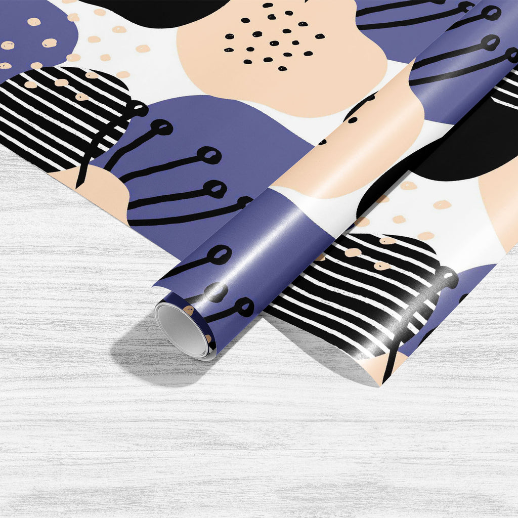 Abstract Shapes D8 Art & Craft Gift Wrapping Paper - Wrapping Papers - ArtzFolio.com