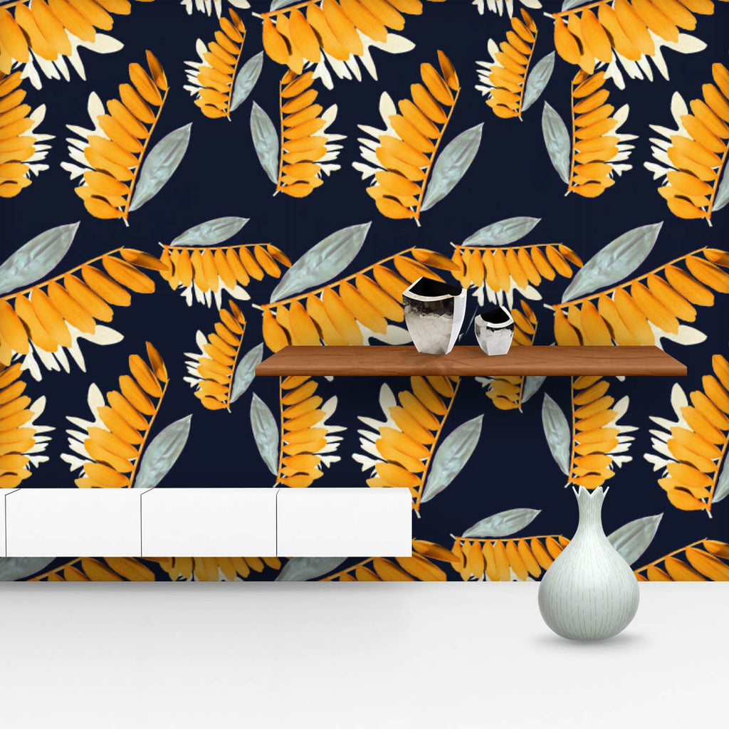 Tropical Leaves D4 Wallpaper Roll-Wallpapers Peel & Stick-WAL_PA-IC 5016011 IC 5016011, Abstract Expressionism, Abstracts, Ancient, Art and Paintings, Black and White, Botanical, Digital, Digital Art, Drawing, Fashion, Floral, Flowers, Graphic, Hawaiian, Historical, Illustrations, Medieval, Nature, Patterns, Retro, Scenic, Semi Abstract, Signs, Signs and Symbols, Sketches, Tropical, Vintage, Watercolour, White, leaves, d4, wallpaper, roll, pattern, flower, background, leaf, texture, watercolor, foliage, sea