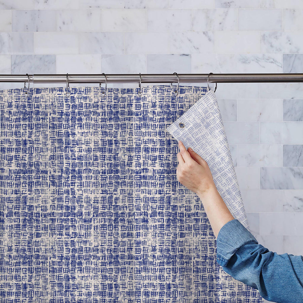 Shibori Tie Dye Batik D8 Washable Waterproof Shower Curtain-Shower Curtains-CUR_SH_EL-IC 5016071 IC 5016071, Abstract Expressionism, Abstracts, Chinese, Culture, Ethnic, Fashion, Folk Art, Illustrations, Japanese, Minimalism, Modern Art, Patterns, Plaid, Retro, Semi Abstract, Shibori, Signs, Signs and Symbols, Traditional, Tribal, Watercolour, World Culture, tie, dye, batik, d8, washable, waterproof, shower, curtain, pattern, indigo, print, texture, background, china, seamless, vector, abstract, japan, wate