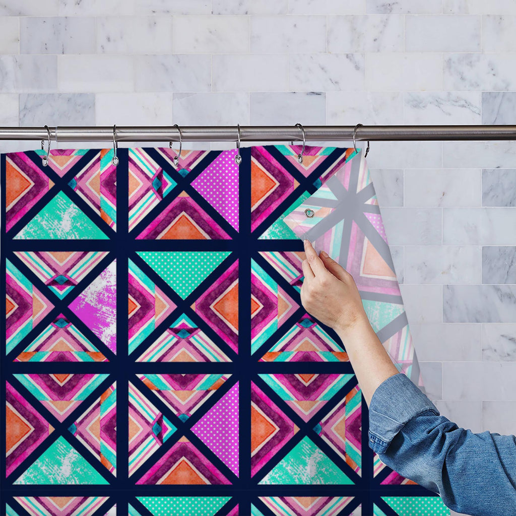 Hand-Drawn Triangles D1 Washable Waterproof Shower Curtain-Shower Curtains-CUR_SH_EL-IC 5016106 IC 5016106, Geometric, Geometric Abstraction, Patterns, hand-drawn, triangles, d1, washable, waterproof, shower, curtain, artzfolio, shower curtain, bathroom curtain, eyelet shower curtain, waterproof shower curtain, kids shower curtain, washable curtain, 7feet shower curtain, washroom curtain, set of 2 curtain, pvc shower curtain, designer shower curtain, shower curtain 6feet, bath curtain, polyester shower curt