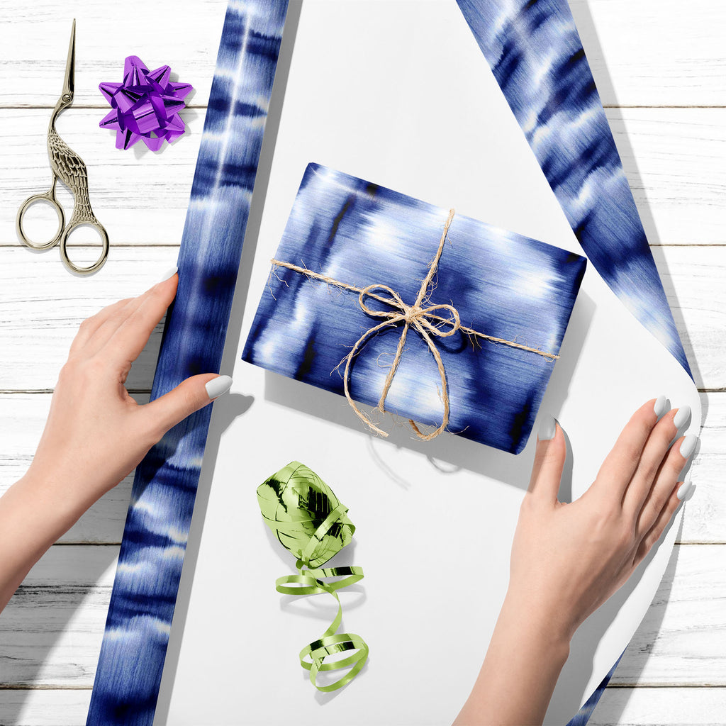 Blue Dye Art Art & Craft Gift Wrapping Paper-Wrapping Papers-WRP_PP-IC 5016110 IC 5016110, Abstract Expressionism, Abstracts, Ancient, Art and Paintings, Culture, Decorative, Digital, Digital Art, Drawing, Ethnic, Folk Art, Graphic, Historical, Medieval, Modern Art, Nautical, Paintings, Patterns, Semi Abstract, Shibori, Signs, Signs and Symbols, Traditional, Tribal, Vintage, Watercolour, World Culture, blue, dye, art, craft, gift, wrapping, paper, pattern, watercolor, seamless, abstract, fade, painting, bac