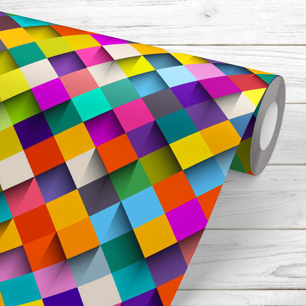 Geometric Pattern D25 Wallpaper Roll-Wallpapers Peel & Stick-WAL_PA-IC 5016129 IC 5016129, 3D, Abstract Expressionism, Abstracts, Geometric, Geometric Abstraction, Illustrations, Patterns, Semi Abstract, Signs, Signs and Symbols, pattern, d25, wallpaper, roll, background, square, purple, vector, abstract, seamless, mosaic, geometry, shadow, blue, colorful, creative, design, eps10, green, illustration, multicolored, orange, pink, rectangle, shape, technology, template, texture, yellow, artzfolio, wallpapers 