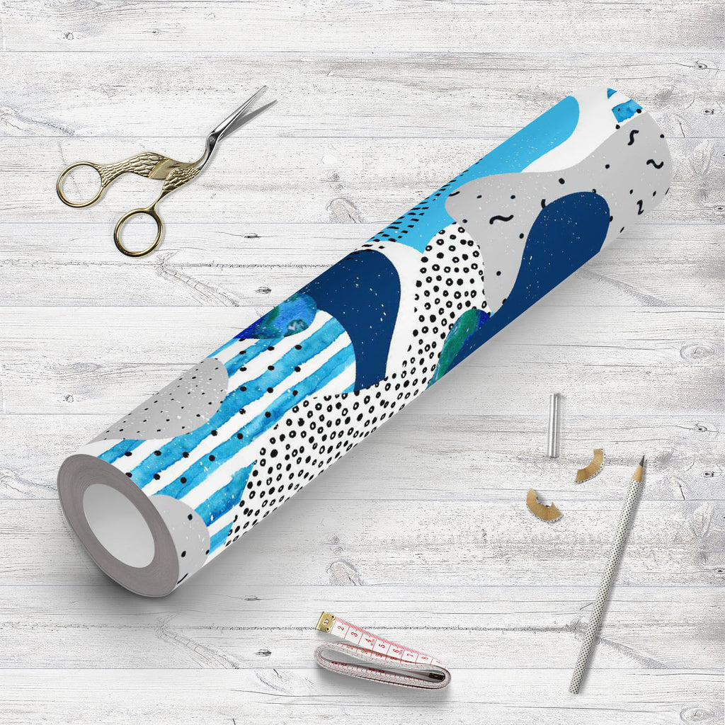 Minimalistic Doodle Wallpaper Roll-Wallpapers Peel & Stick-WAL_PA-IC 5016164 IC 5016164, Abstract Expressionism, Abstracts, Art and Paintings, Collages, Digital, Digital Art, Dots, Drawing, Geometric, Geometric Abstraction, Graphic, Illustrations, Minimalism, Nature, Patterns, Scenic, Semi Abstract, Signs, Signs and Symbols, Watercolour, minimalistic, doodle, wallpaper, roll, pattern, seamless, water, color, illustration, summer, blue, texture, abstract, paint, watercolor, background, collage, element, turq