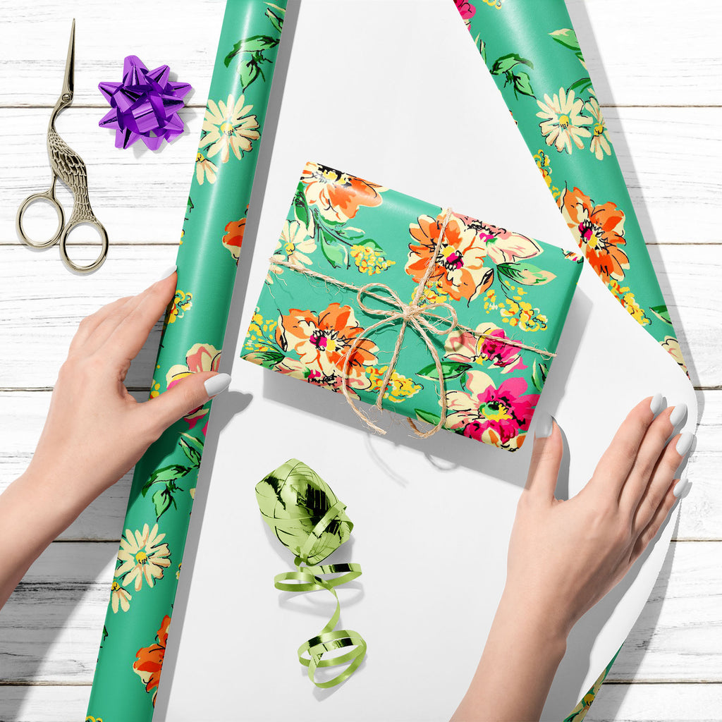 Colorful Floral Pattern D1 Art & Craft Gift Wrapping Paper-Wrapping Papers-WRP_PP-IC 5016183 IC 5016183, 60s, Ancient, Botanical, Drawing, Fashion, Floral, Flowers, Hand Drawn, Historical, Illustrations, Medieval, Nature, Patterns, Retro, Scenic, Signs, Signs and Symbols, Sketches, Vintage, colorful, pattern, d1, art, craft, gift, wrapping, paper, flower, vector, seamless, print, spring, sketch, background, cute, daisy, summer, ditsy, orange, texture, bright, fabric, bouquet, pink, design, repeat, blue, til