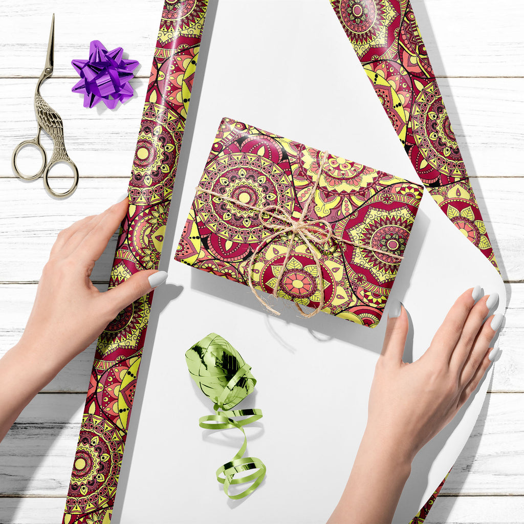 Vintage Arabic Indian Motifs D5 Art & Craft Gift Wrapping Paper-Wrapping Papers-WRP_PP-IC 5016187 IC 5016187, Abstract Expressionism, Abstracts, African, Ancient, Art and Paintings, Bohemian, Botanical, Culture, Decorative, Ethnic, Floral, Flowers, Geometric, Geometric Abstraction, Historical, Illustrations, Indian, Mandala, Medieval, Mexican, Moroccan, Nature, Paisley, Patterns, Pets, Retro, Semi Abstract, Signs, Signs and Symbols, Traditional, Tribal, Vintage, World Culture, arabic, motifs, d5, art, craft