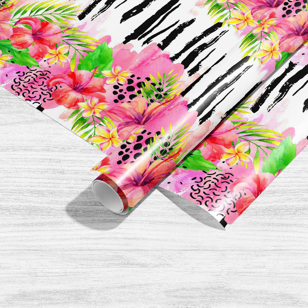 Watercolor Tropical Floral Art D1 Art & Craft Gift Wrapping Paper-Wrapping Papers-WRP_PP-IC 5016201 IC 5016201, Abstract Expressionism, Abstracts, Art and Paintings, Botanical, Digital, Digital Art, Floral, Flowers, Graphic, Illustrations, Nature, Patterns, Scenic, Semi Abstract, Signs, Signs and Symbols, Sketches, Splatter, Stripes, Tropical, Watercolour, watercolor, art, d1, craft, gift, wrapping, paper, hibiscus, abstract, background, blob, bloom, blossom, blotch, border, brush, color, colorful, decorati