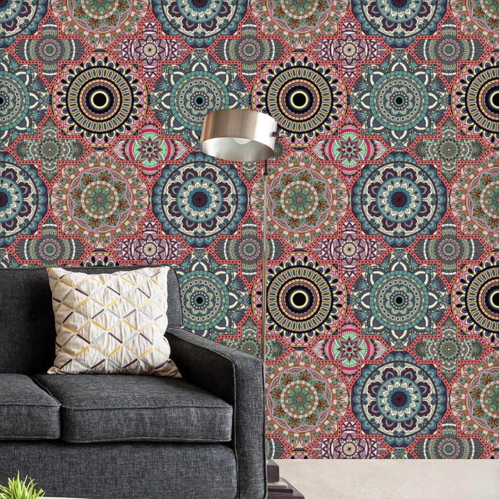 Vintage Arabic Indian Motifs D6 Wallpaper Roll-Wallpapers Peel & Stick-WAL_PA-IC 5016208 IC 5016208, Abstract Expressionism, Abstracts, African, Ancient, Art and Paintings, Bohemian, Botanical, Culture, Decorative, Ethnic, Floral, Flowers, Geometric, Geometric Abstraction, Historical, Illustrations, Indian, Mandala, Medieval, Mexican, Moroccan, Nature, Paisley, Patterns, Pets, Retro, Semi Abstract, Signs, Signs and Symbols, Traditional, Tribal, Vintage, World Culture, arabic, motifs, d6, wallpaper, roll, ab