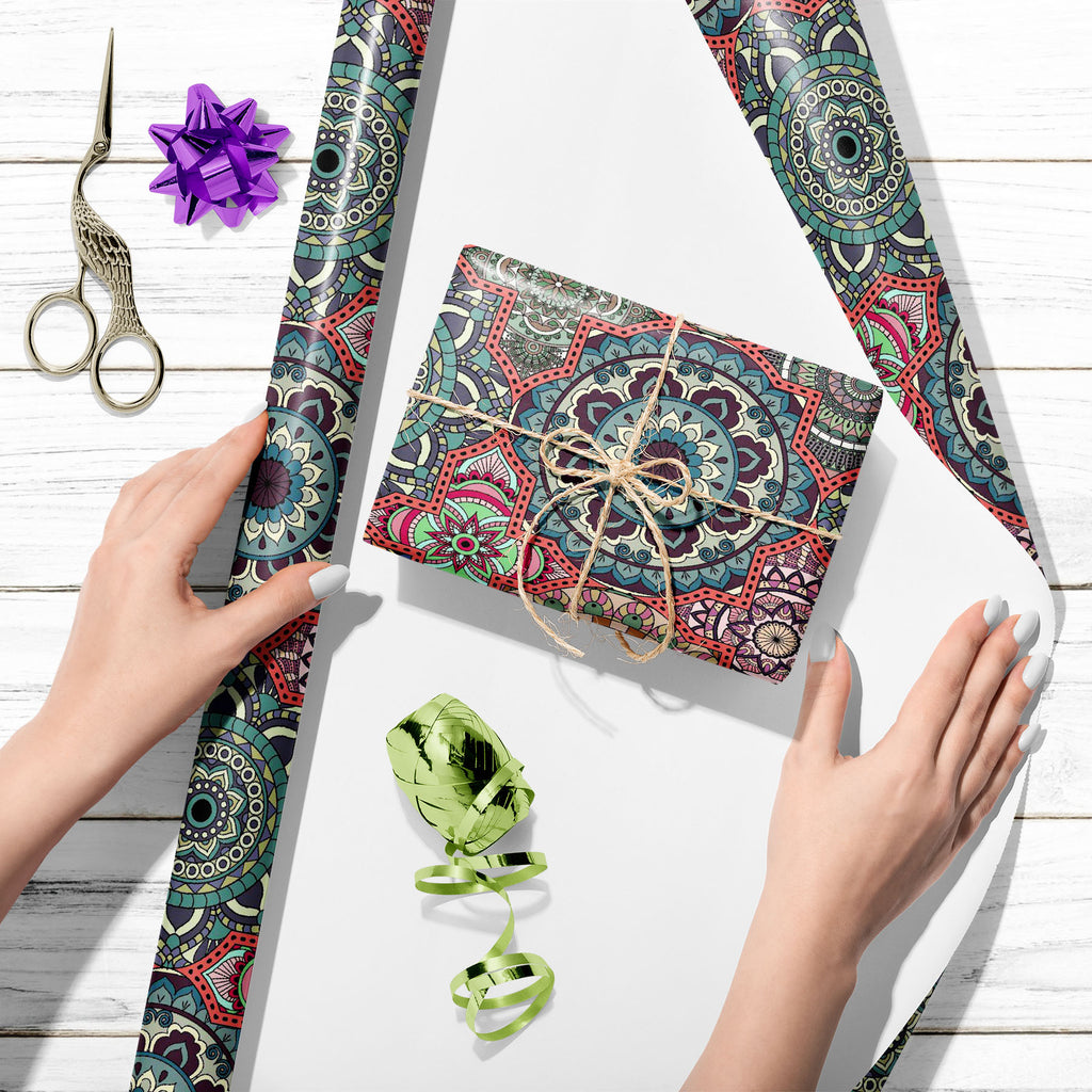 Vintage Arabic Indian Motifs D6 Art & Craft Gift Wrapping Paper-Wrapping Papers-WRP_PP-IC 5016208 IC 5016208, Abstract Expressionism, Abstracts, African, Ancient, Art and Paintings, Bohemian, Botanical, Culture, Decorative, Ethnic, Floral, Flowers, Geometric, Geometric Abstraction, Historical, Illustrations, Indian, Mandala, Medieval, Mexican, Moroccan, Nature, Paisley, Patterns, Pets, Retro, Semi Abstract, Signs, Signs and Symbols, Traditional, Tribal, Vintage, World Culture, arabic, motifs, d6, art, craft