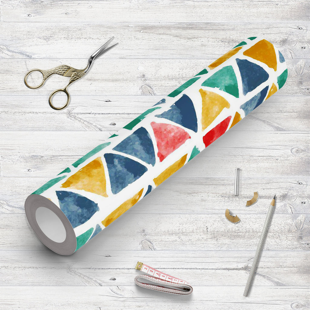 Watercolor Triangles with Spots Wallpaper Roll-Wallpapers Peel & Stick-WAL_PA-IC 5016212 IC 5016212, Abstract Expressionism, Abstracts, Ancient, Art and Paintings, Baby, Black and White, Children, Culture, Digital, Digital Art, Drawing, Ethnic, Fashion, Folk Art, Graphic, Historical, Illustrations, Kids, Medieval, Modern Art, Patterns, Retro, Semi Abstract, Signs, Signs and Symbols, Traditional, Triangles, Tribal, Vintage, Watercolour, White, World Culture, watercolor, with, spots, wallpaper, roll, seamless