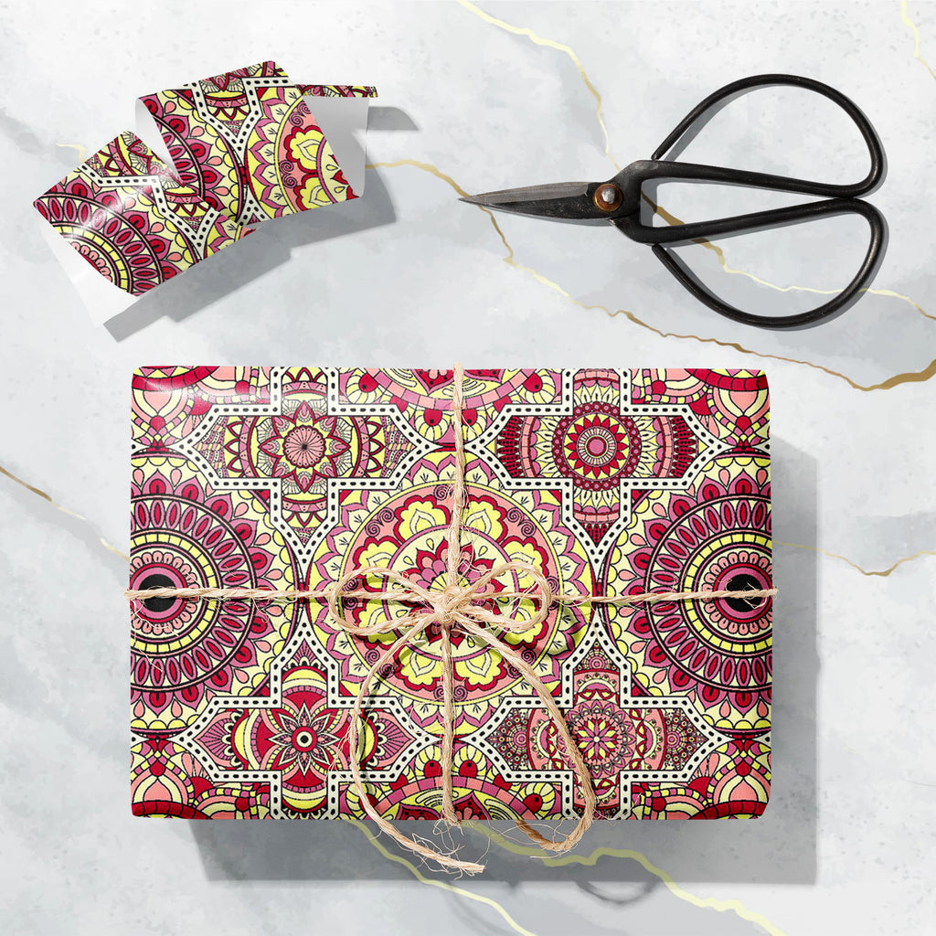 Vintage Arabic Indian Motifs D7 Art & Craft Gift Wrapping Paper-Wrapping Papers-WRP_PP-IC 5016214 IC 5016214, Abstract Expressionism, Abstracts, African, Ancient, Art and Paintings, Bohemian, Botanical, Culture, Decorative, Ethnic, Floral, Flowers, Geometric, Geometric Abstraction, Historical, Illustrations, Indian, Mandala, Medieval, Mexican, Moroccan, Nature, Paisley, Patterns, Pets, Retro, Semi Abstract, Signs, Signs and Symbols, Traditional, Tribal, Vintage, World Culture, arabic, motifs, d7, art, craft