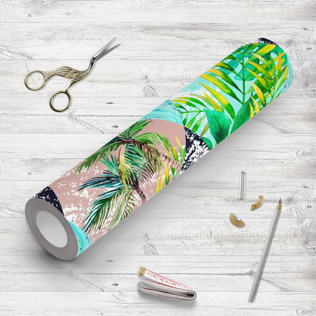 Watercolor Tropical Leaves and Palm Trees Wallpaper Roll-Wallpapers Peel & Stick-WAL_PA-IC 5016230 IC 5016230, Abstract Expressionism, Abstracts, Ancient, Art and Paintings, Automobiles, Black and White, Bling, Botanical, Digital, Digital Art, Floral, Flowers, Geometric, Geometric Abstraction, Graphic, Hexagon, Hipster, Historical, Illustrations, Marble, Marble and Stone, Medieval, Modern Art, Nature, Patterns, Retro, Semi Abstract, Signs, Signs and Symbols, Stripes, Transportation, Travel, Triangles, Tropi