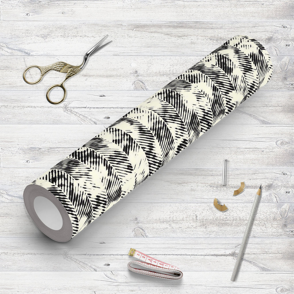 Abstract Herringbone D2 Wallpaper Roll - Wallpapers Peel & Stick - ArtzFolio.com