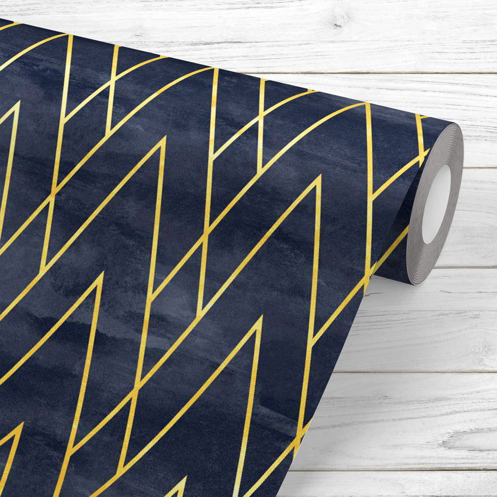 Geometric Pattern D33 Wallpaper Roll-Wallpapers Peel & Stick-WAL_PA-IC 5016263 IC 5016263, Art and Paintings, Art Deco, Geometric, Geometric Abstraction, Illustrations, Patterns, Retro, Signs, Signs and Symbols, pattern, d33, wallpaper, roll, elegant, seamless, art, gold, background, blue, classic, dark, design, golden, subtle, backdrop, deco, fine, line, illustration, simple, texture, wrapping, paper, artzfolio, wallpapers for bedroom, wall papers full sheet for living room, wallpapers for home, pvc wallpa