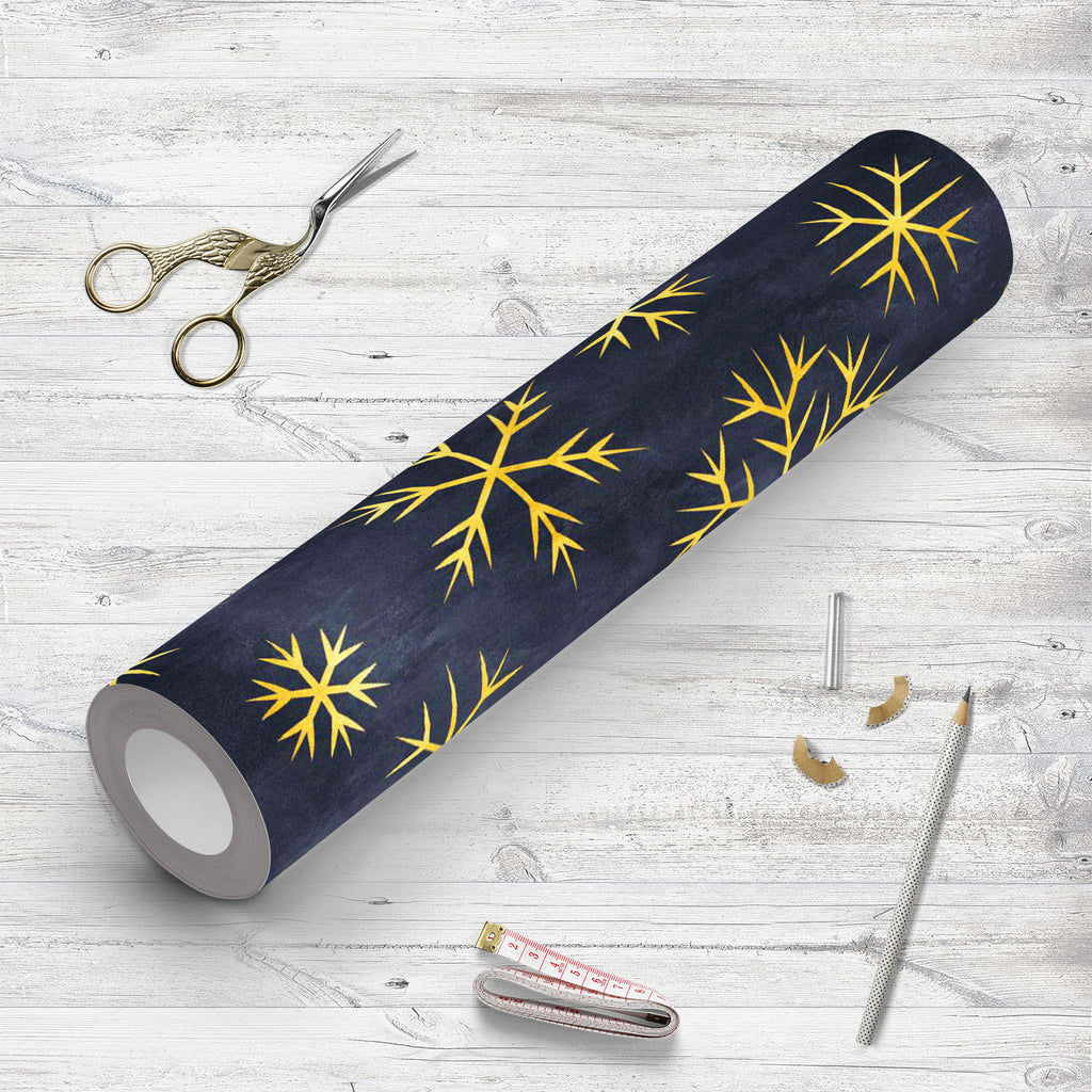 Winter Christmas Snowflakes Wallpaper Roll-Wallpapers Peel & Stick-WAL_PA-IC 5016268 IC 5016268, Art and Paintings, Christianity, Geometric, Geometric Abstraction, Illustrations, Patterns, Retro, Signs, Signs and Symbols, winter, christmas, snowflakes, wallpaper, roll, art, backdrop, background, pattern, classic, design, elegant, gold, golden, illustration, line, new, years, seamless, simple, snowflake, subtle, texture, wrapping, paper, artzfolio, wallpapers for bedroom, wall papers full sheet for living ro
