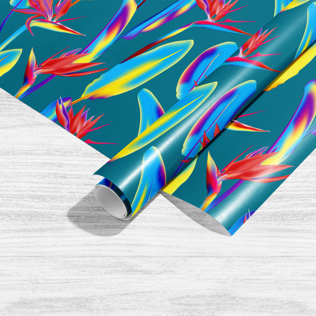 South African Crane Flower Art & Craft Gift Wrapping Paper-Wrapping Papers-WRP_PP-IC 5016270 IC 5016270, African, Birds, Botanical, Floral, Flowers, Illustrations, Nature, Patterns, Scenic, Signs, Signs and Symbols, Tropical, south, crane, flower, art, craft, gift, wrapping, paper, background, bird, of, paradise, bloom, blooming, blossom, blue, botanic, bright, color, colorful, decoration, design, detailed, exotic, fabric, flora, garden, growing, plants, illustration, jungle, leaves, leaf, natural, pattern,