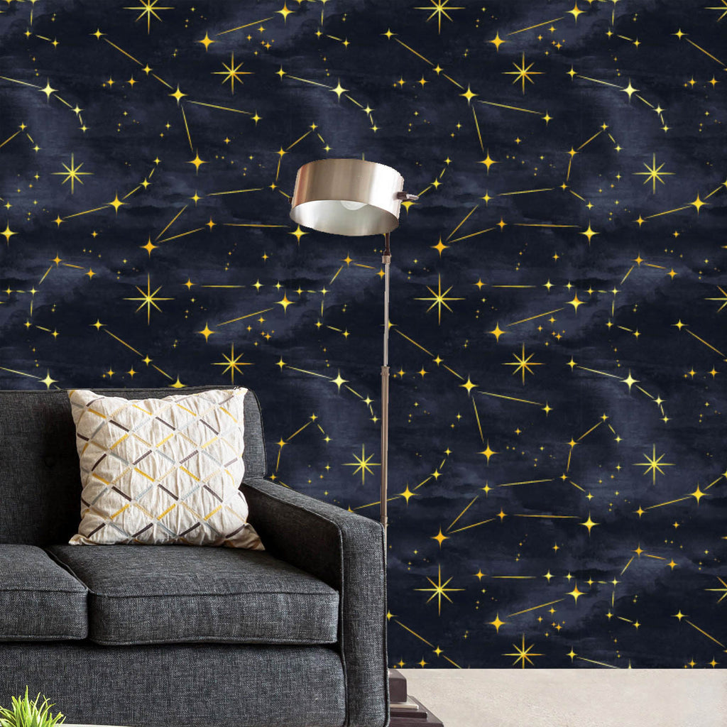 Night Sky Pattern D2 Wallpaper Roll-Wallpapers Peel & Stick-WAL_PA-IC 5016273 IC 5016273, Art and Paintings, Astrology, Astronomy, Black, Black and White, Cosmology, Horoscope, Illustrations, Patterns, Retro, Signs, Signs and Symbols, Space, Stars, Sun Signs, Zodiac, night, sky, pattern, d2, wallpaper, roll, constellation, art, texture, backdrop, background, classic, cosmos, dark, blue, design, elegant, fine, line, gold, golden, illustration, seamless, simple, subtle, wrapping, paper, artzfolio, wallpapers 