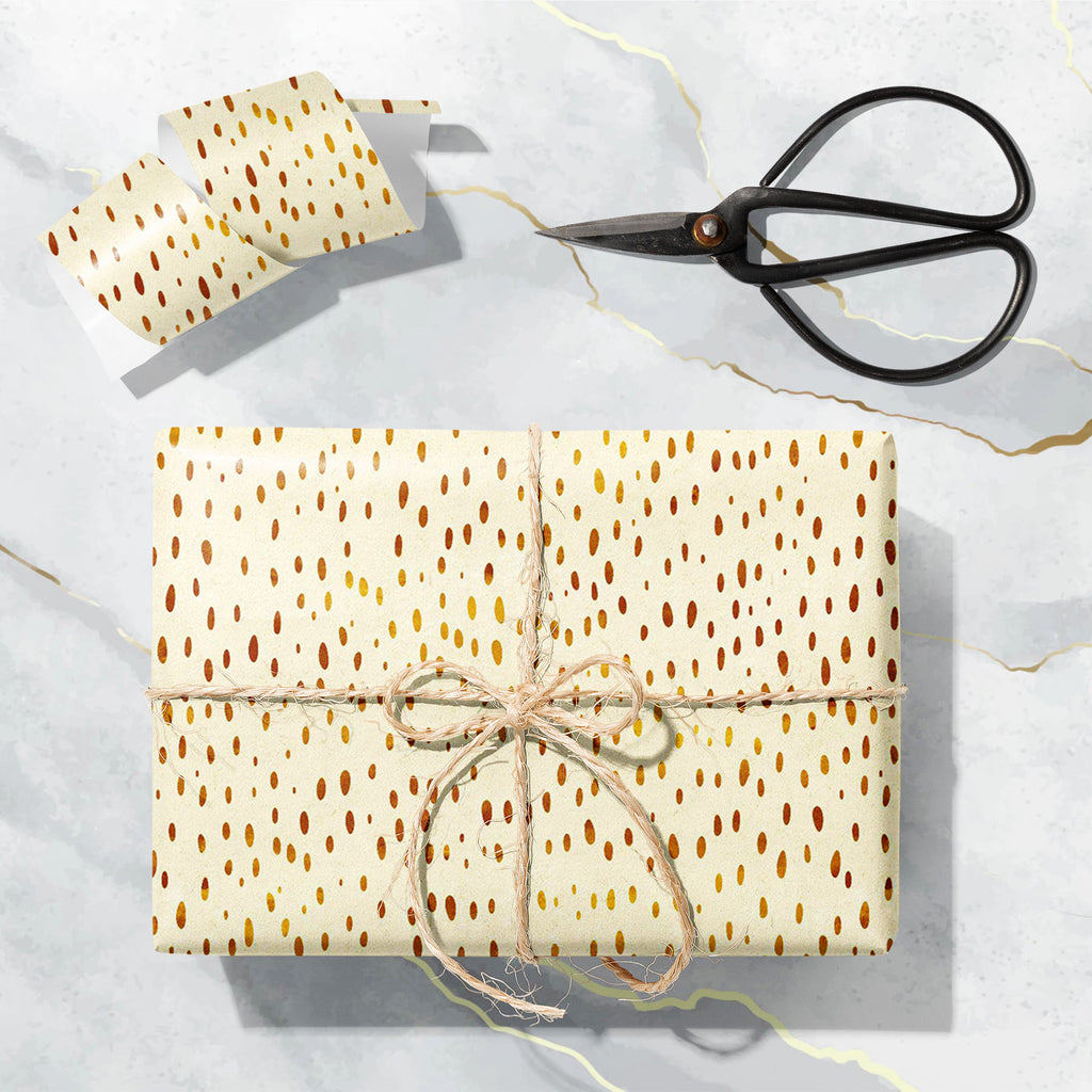 Abstract Spotted Pattern D3 Art & Craft Gift Wrapping Paper - Wrapping Papers - ArtzFolio.com