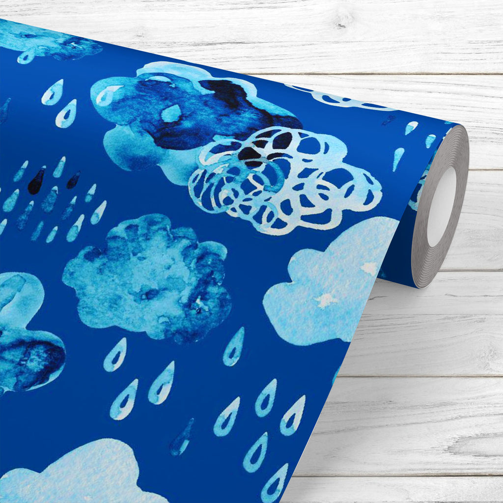 Watercolor Clouds with Raindrops Wallpaper Roll-Wallpapers Peel & Stick-WAL_PA-IC 5016286 IC 5016286, Art and Paintings, Digital, Digital Art, Graphic, Illustrations, Nature, Patterns, Scenic, Seasons, Watercolour, watercolor, clouds, with, raindrops, wallpaper, roll, art, autumn, background, blue, brush, cloud, cold, color, doodle, downpour, draw, drizzle, drop, fall, forecast, illustration, liquid, moisture, natural, paint, pattern, pour, precip, precipitation, rain, raindrop, rainfall, rainy, seamless, s