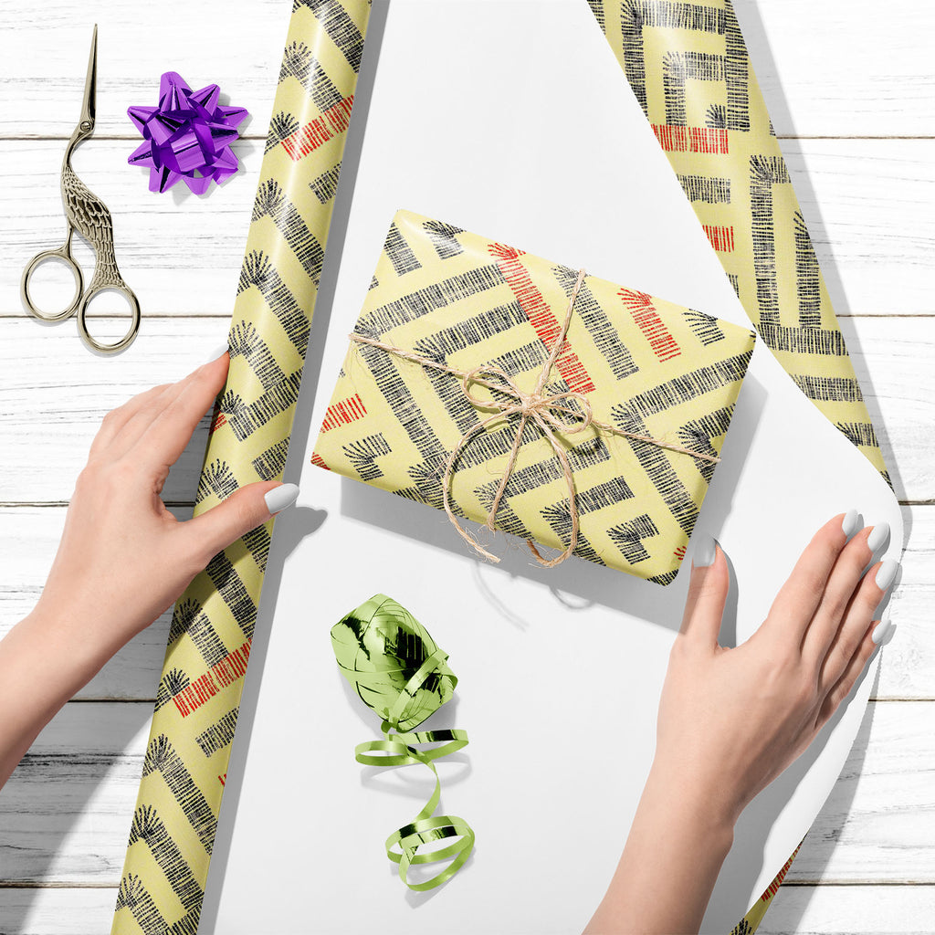 Abstract Ornament Pattern Art & Craft Gift Wrapping Paper - Wrapping Papers - ArtzFolio.com