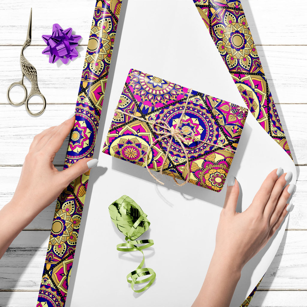 Vintage Arabic Indian Motifs D12 Art & Craft Gift Wrapping Paper-Wrapping Papers-WRP_PP-IC 5016291 IC 5016291, Abstract Expressionism, Abstracts, African, Ancient, Art and Paintings, Bohemian, Botanical, Culture, Decorative, Ethnic, Floral, Flowers, Geometric, Geometric Abstraction, Historical, Illustrations, Indian, Mandala, Medieval, Mexican, Moroccan, Nature, Paisley, Patterns, Pets, Retro, Semi Abstract, Signs, Signs and Symbols, Traditional, Tribal, Vintage, World Culture, arabic, motifs, d12, art, cra