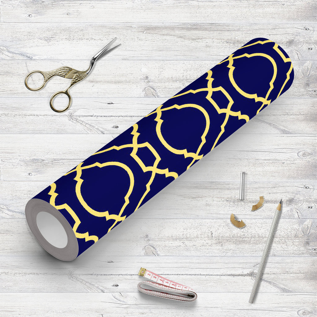 Abstract Arabian Pattern Wallpaper Roll - Wallpapers Peel & Stick - ArtzFolio.com