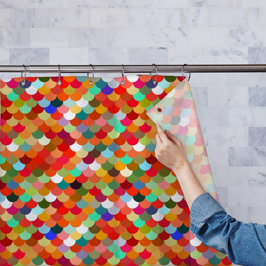 Colorful Shapes D5 Washable Waterproof Shower Curtain-Shower Curtains-CUR_SH_EL-IC 5016302 IC 5016302, Abstract Expressionism, Abstracts, Ancient, Art and Paintings, Circle, Decorative, Digital, Digital Art, Fashion, Geometric, Geometric Abstraction, Graphic, Historical, Illustrations, Medieval, Mermaid, Modern Art, Nature, Patterns, Retro, Scenic, Semi Abstract, Signs, Signs and Symbols, Vintage, colorful, shapes, d5, washable, waterproof, shower, curtain, background, seamless, pattern, scale, sequin, text