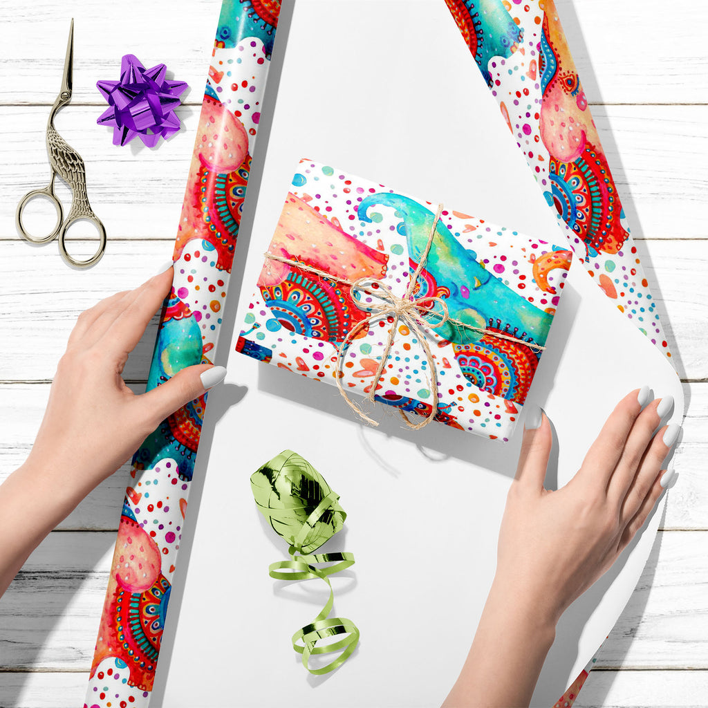 Watercolor Elephants D2 Art & Craft Gift Wrapping Paper-Wrapping Papers-WRP_PP-IC 5016305 IC 5016305, Animals, Animated Cartoons, Art and Paintings, Baby, Black and White, Caricature, Cartoons, Children, Culture, Decorative, Dots, Ethnic, Hearts, Illustrations, Indian, Kids, Love, Nature, Paisley, Patterns, Romance, Scenic, Splatter, Traditional, Tribal, Watercolour, White, World Culture, watercolor, elephants, d2, art, craft, gift, wrapping, paper, animal, background, blob, blue, bubble, cartoon, character