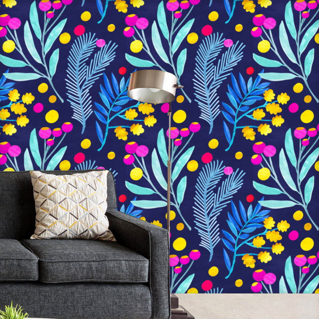 Watercolour Botanical Pattern D5 Wallpaper Roll-Wallpapers Peel & Stick-WAL_PA-IC 5016316 IC 5016316, Art and Paintings, Botanical, Floral, Flowers, Illustrations, Nature, Patterns, Scenic, Signs, Signs and Symbols, Watercolour, pattern, d5, wallpaper, roll, art, backdrop, background, berries, bloom, blue, colorful, dark, design, flower, bud, garden, illustration, leaf, paper, petal, pink, seamless, stem, teal, texture, vibrant, watercolor, wrapping, yellow, artzfolio, wallpapers for bedroom, wall papers fu