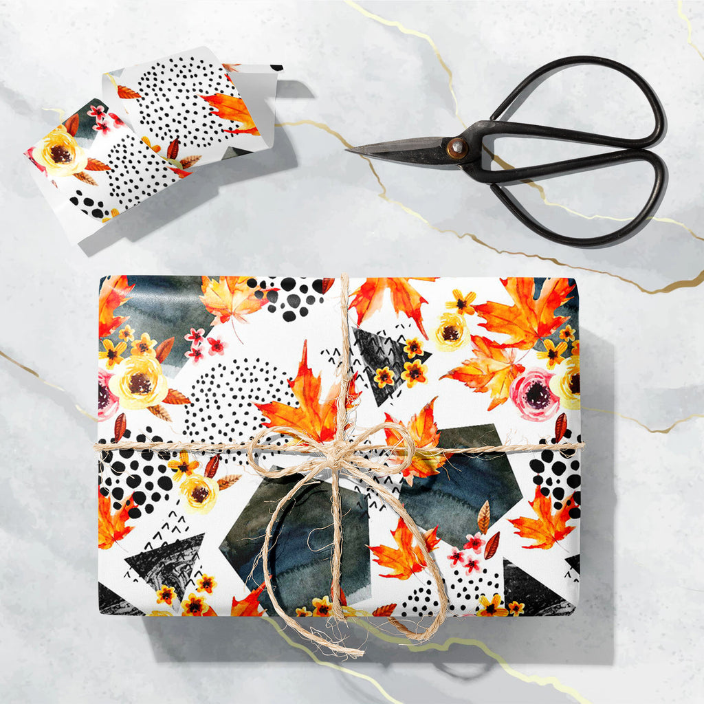 Watercolor Autumn D2 Art & Craft Gift Wrapping Paper-Wrapping Papers-WRP_PP-IC 5016334 IC 5016334, 80s, 90s, Abstract Expressionism, Abstracts, Art and Paintings, Black, Black and White, Bling, Botanical, Circle, Digital, Digital Art, Dots, Floral, Flowers, Geometric, Geometric Abstraction, Graphic, Illustrations, Marble, Marble and Stone, Nature, Patterns, Scenic, Semi Abstract, Triangles, Watercolour, White, watercolor, autumn, d2, art, craft, gift, wrapping, paper, pattern, seamless, thanksgiving, abstra
