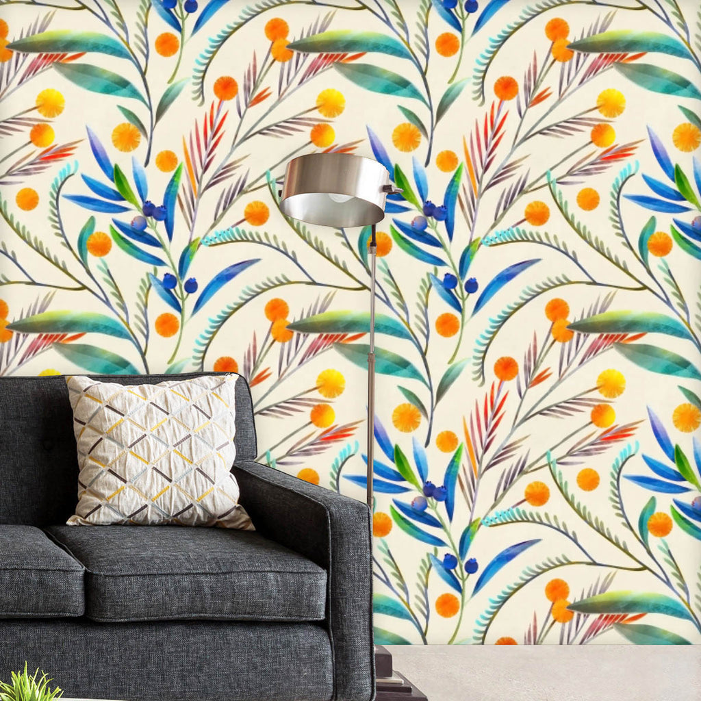 Botanical Floral D1 Wallpaper Roll-Wallpapers Peel & Stick-WAL_PA-IC 5016335 IC 5016335, Art and Paintings, Botanical, Floral, Flowers, Illustrations, Nature, Patterns, Scenic, Signs, Signs and Symbols, Watercolour, d1, wallpaper, roll, pattern, watercolor, flower, seamless, delicate, leaf, paper, art, backdrop, background, beige, berries, bloom, blue, design, elegant, bud, garden, illustration, light, petal, pink, stem, texture, vibrant, wrapping, yellow, artzfolio, wallpapers for bedroom, wall papers full