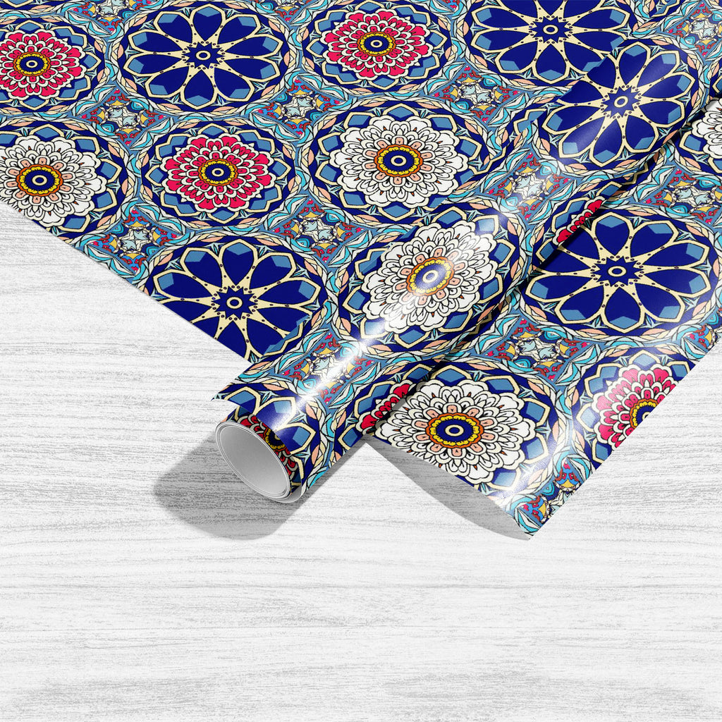 Lotus and Floral Mandala Art & Craft Gift Wrapping Paper-Wrapping Papers-WRP_PP-IC 5016347 IC 5016347, Abstract Expressionism, Abstracts, Ancient, Art and Paintings, Botanical, Culture, Ethnic, Fashion, Floral, Flowers, Geometric, Geometric Abstraction, Historical, Illustrations, Indian, Mandala, Medieval, Moroccan, Nature, Patterns, Persian, Pets, Semi Abstract, Signs, Signs and Symbols, Traditional, Tribal, Vintage, World Culture, lotus, and, art, craft, gift, wrapping, paper, pattern, bandana, seamless, 