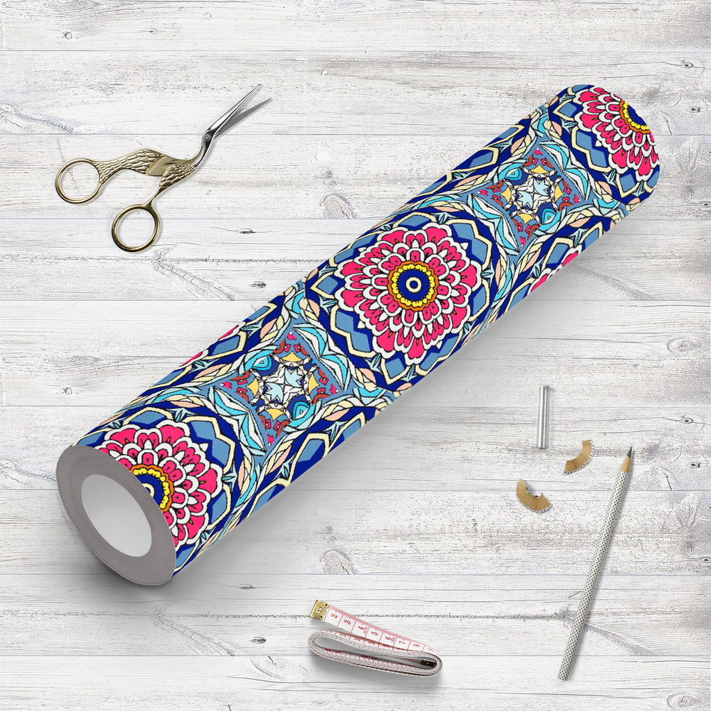 Vintage Flowers Mandala and Leaves Wallpaper Roll-Wallpapers Peel & Stick-WAL_PA-IC 5016350 IC 5016350, Abstract Expressionism, Abstracts, Ancient, Automobiles, Botanical, Culture, Ethnic, Fashion, Floral, Flowers, Geometric, Geometric Abstraction, Historical, Illustrations, Indian, Mandala, Medieval, Nature, Patterns, Retro, Scenic, Semi Abstract, Signs, Signs and Symbols, Traditional, Transportation, Travel, Tribal, Vehicles, Vintage, World Culture, and, leaves, wallpaper, roll, abstract, background, bloo