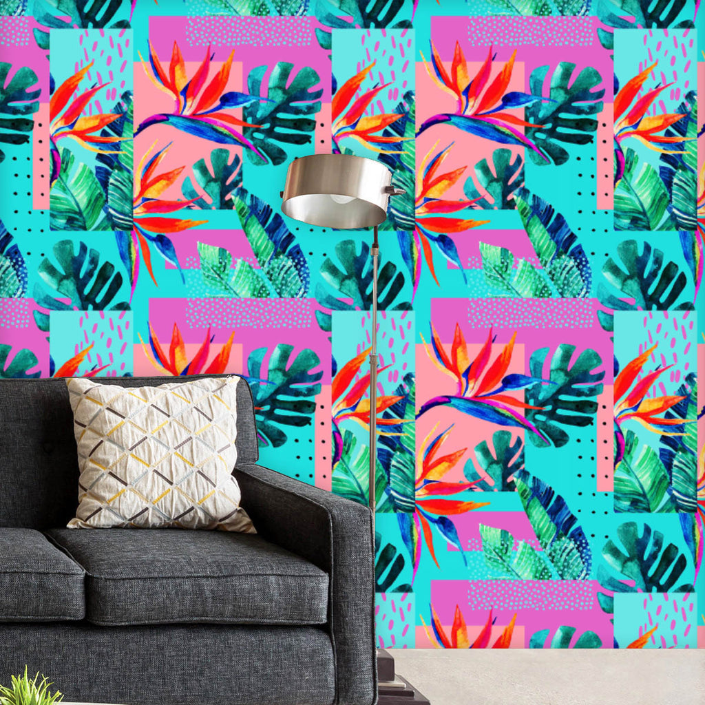 Summer Watercolor Tropical Leaves D1 Wallpaper Roll-Wallpapers Peel & Stick-WAL_PA-IC 5016365 IC 5016365, 80s, 90s, Abstract Expressionism, Abstracts, Ancient, Art and Paintings, Automobiles, Birds, Botanical, Digital, Digital Art, Dots, Floral, Flowers, Geometric, Geometric Abstraction, Graphic, Hipster, Historical, Illustrations, Medieval, Minimalism, Modern Art, Nature, Patterns, Retro, Semi Abstract, Signs, Signs and Symbols, Transportation, Travel, Tropical, Vehicles, Vintage, Watercolour, summer, wate