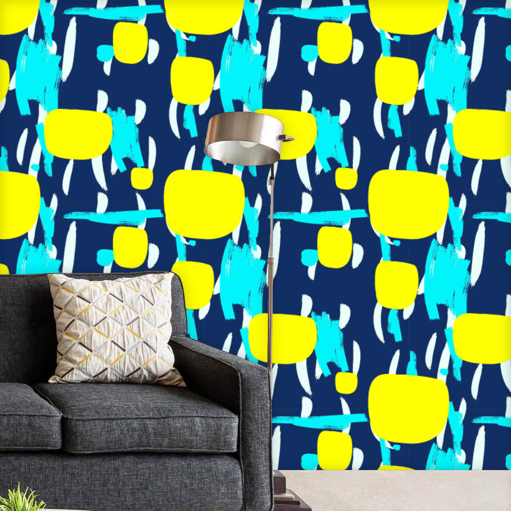 Abstract Brush Stroke D25 Wallpaper Roll - Wallpapers Peel & Stick - ArtzFolio.com