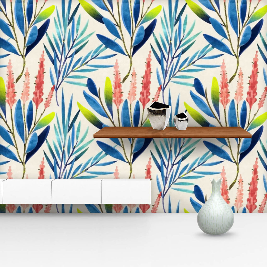 Floral Botanical Pattern D25 Wallpaper Roll-Wallpapers Peel & Stick-WAL_PA-IC 5016386 IC 5016386, Art and Paintings, Botanical, Floral, Flowers, Illustrations, Nature, Patterns, Signs, Signs and Symbols, pattern, d25, wallpaper, roll, seamless, classic, branches, art, backdrop, background, beige, blue, illustration, design, elegant, leaves, paper, texture, pink, teal, wrapping, artzfolio, wallpapers for bedroom, wall papers full sheet for living room, wallpapers for home, pvc wallpaper, peel stick wallpaper