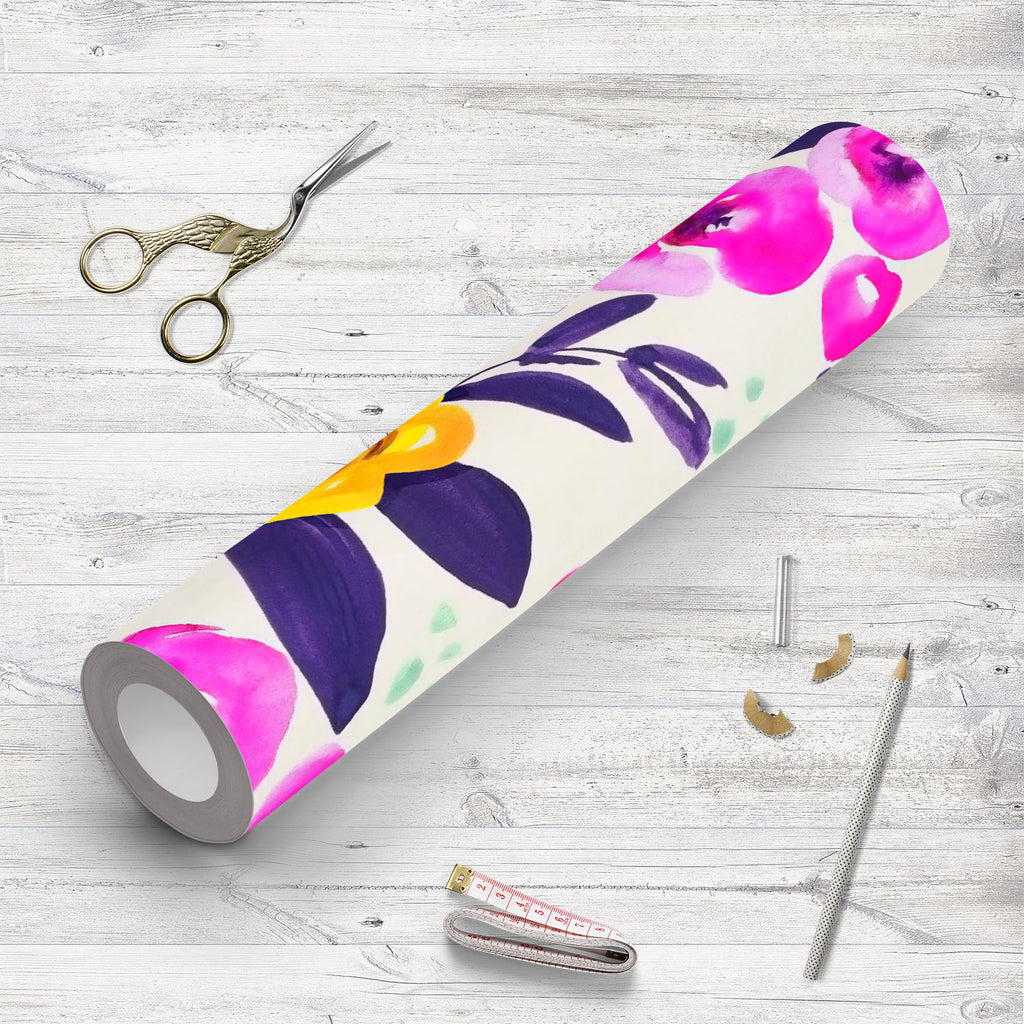 Watercolor Botanical Design D2 Wallpaper Roll-Wallpapers Peel & Stick-WAL_PA-IC 5016390 IC 5016390, Art and Paintings, Art Deco, Botanical, Floral, Flowers, Geometric, Geometric Abstraction, Gouache, Illustrations, Nature, Patterns, Retro, Signs, Signs and Symbols, Watercolour, watercolor, design, d2, wallpaper, roll, pattern, flower, illustration, seamless, background, art, deco, backdrop, beige, bloom, classic, elegant, leaf, paper, texture, pink, purple, subtle, wrapping, artzfolio, wallpapers for bedroo