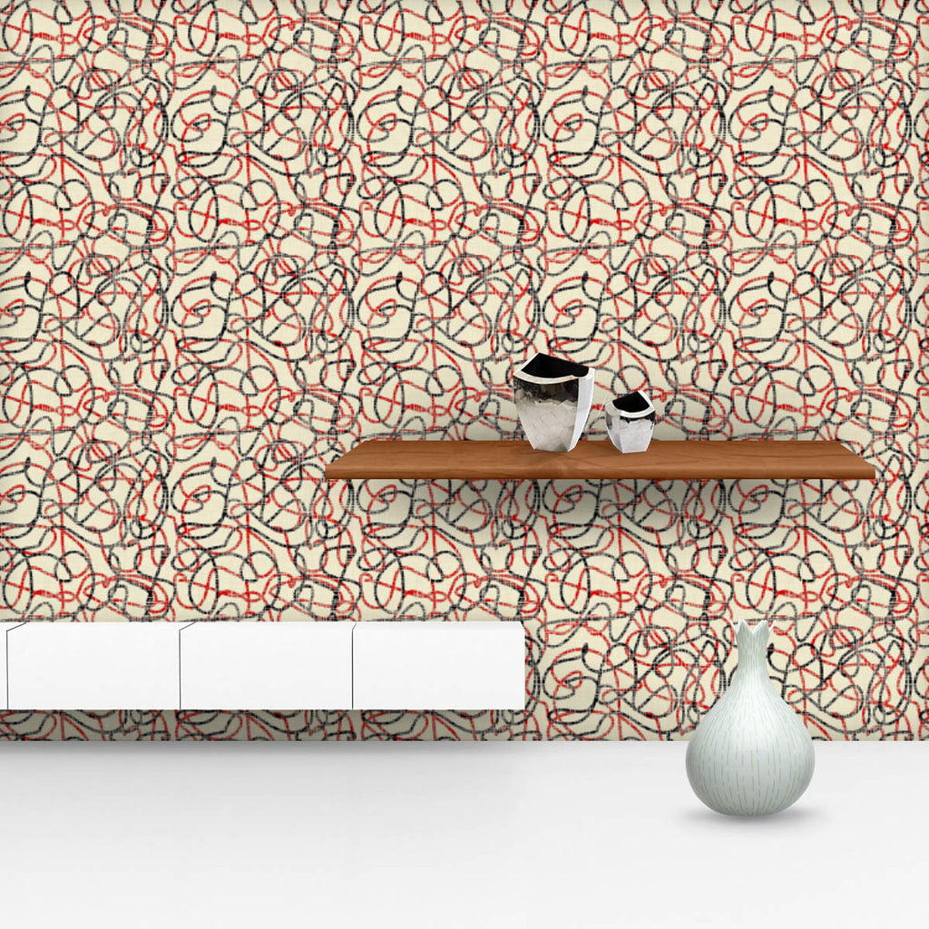 Hand-Drawn Tangled Lines Wallpaper Roll-Wallpapers Peel & Stick-WAL_PA-IC 5016391 IC 5016391, Abstract Expressionism, Abstracts, Black, Black and White, Decorative, Digital, Digital Art, Drawing, Fashion, Graphic, Grid Art, Illustrations, Modern Art, Patterns, Semi Abstract, Sketches, hand-drawn, tangled, lines, wallpaper, roll, backdrop, background, beige, complicated, creative, doodle, fabric, flecked, grid, grunge, illustration, ink, intricate, line, modern, old, pattern, print, red, seamless, set, sketc