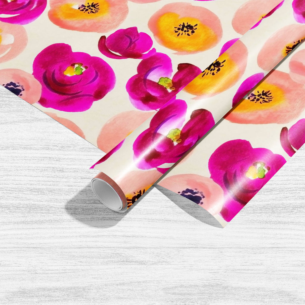 Watercolor Floral Pattern D36 Art & Craft Gift Wrapping Paper-Wrapping Papers-WRP_PP-IC 5016393 IC 5016393, Art and Paintings, Botanical, Floral, Flowers, Gouache, Illustrations, Nature, Patterns, Scenic, Signs, Signs and Symbols, Watercolour, watercolor, pattern, d36, art, craft, gift, wrapping, paper, background, seamless, design, pink, purple, texture, backdrop, beige, bloom, flower, garden, illustration, leaf, paint, peony, petal, ranunculus, wallpaper, yellow, artzfolio, wrapping paper, gift wrapping p