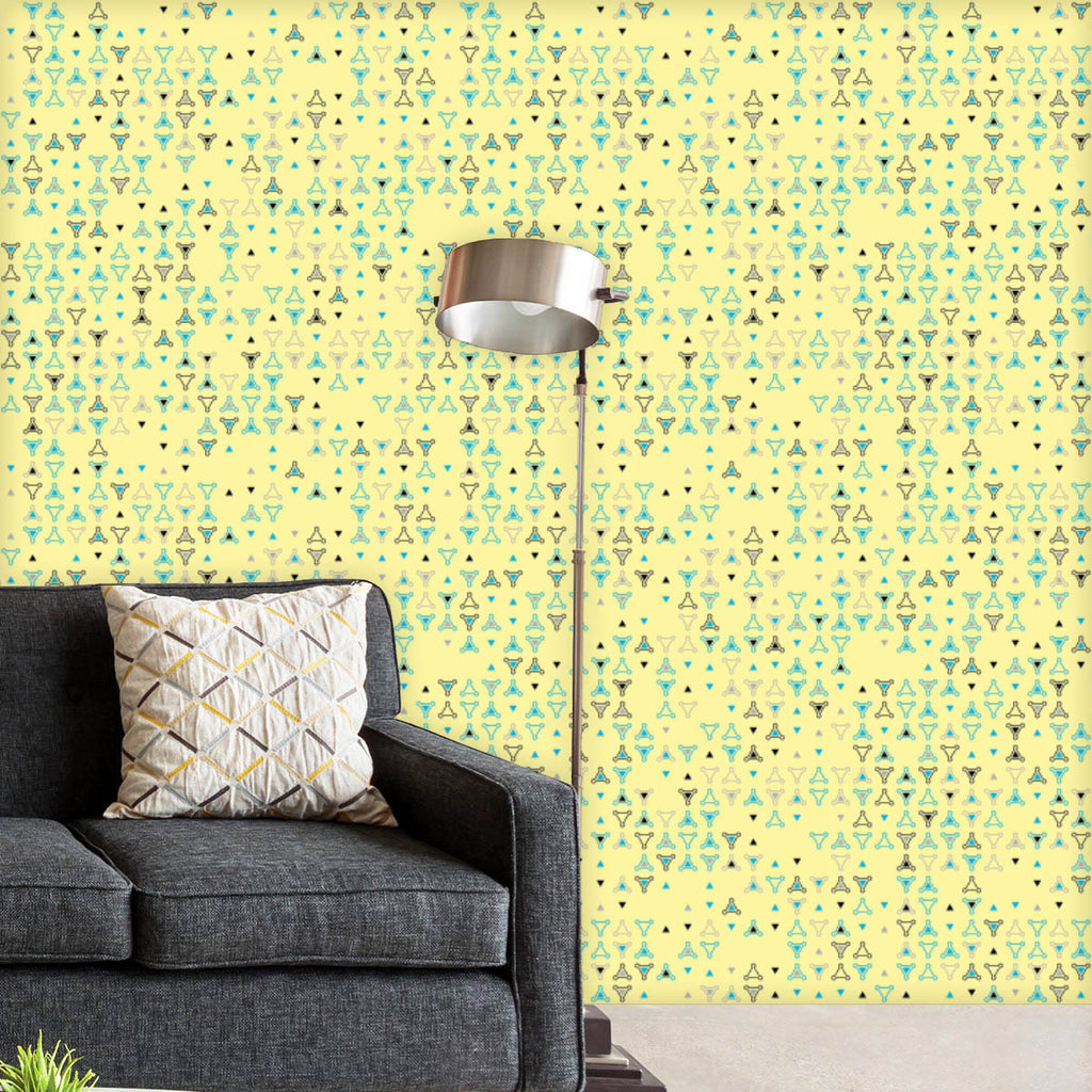 Abstract Geometric Pattern D21 Wallpaper Roll - Wallpapers Peel & Stick - ArtzFolio.com