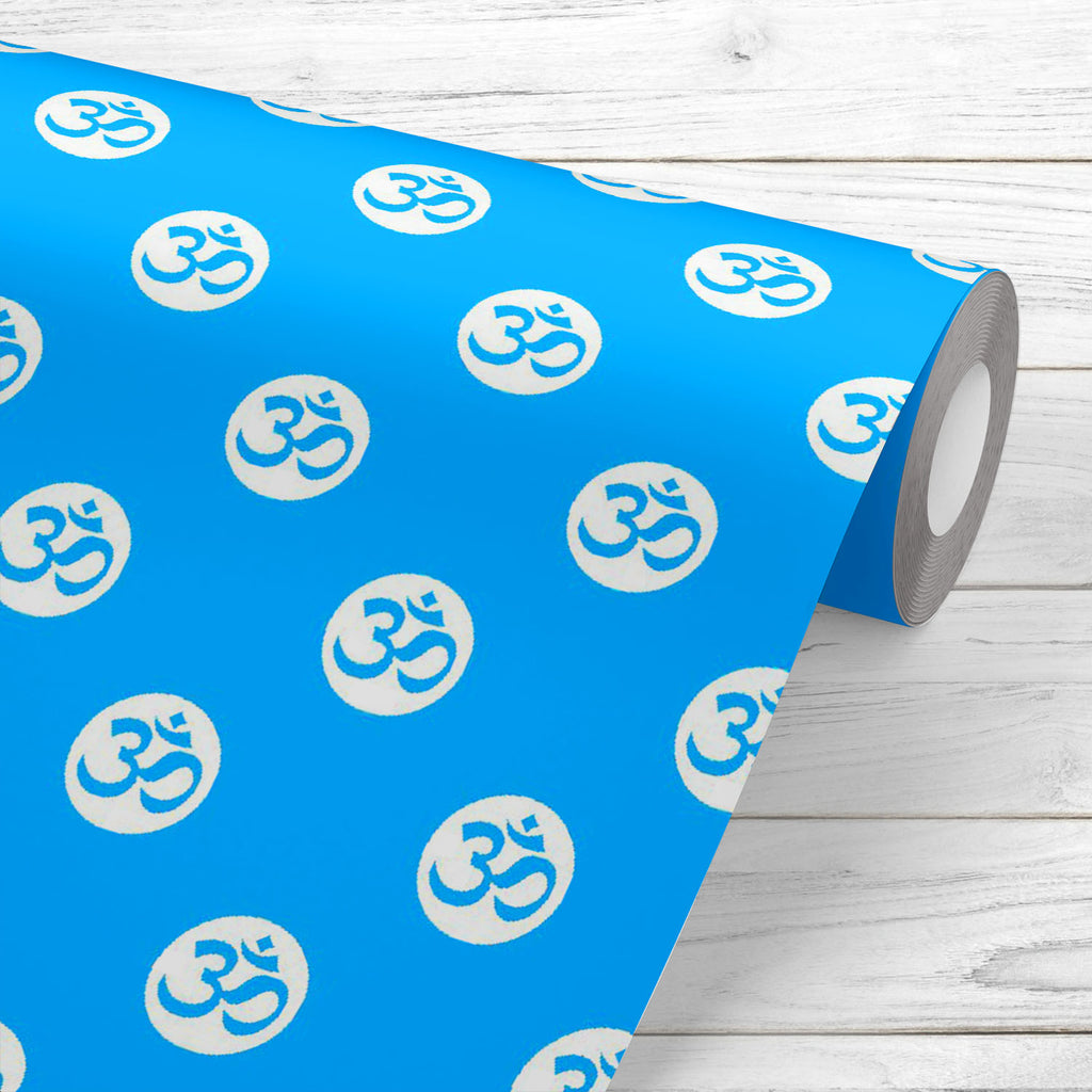 Blue Hindu Symbol Aum Wallpaper Roll-Wallpapers Peel & Stick-WAL_PA-IC 5016404 IC 5016404, Asian, Buddhism, Circle, Geometric, Geometric Abstraction, God Buddha, Health, Hinduism, Icons, Illustrations, Indian, Patterns, Religion, Religious, Signs, Signs and Symbols, Spiritual, Symbols, blue, hindu, symbol, aum, wallpaper, roll, advertising, alternative, asia, background, belief, buddha, communication, composition, concepts, design, digitally, divine, east, editable, front, god, holy, icon, idol, illustratio