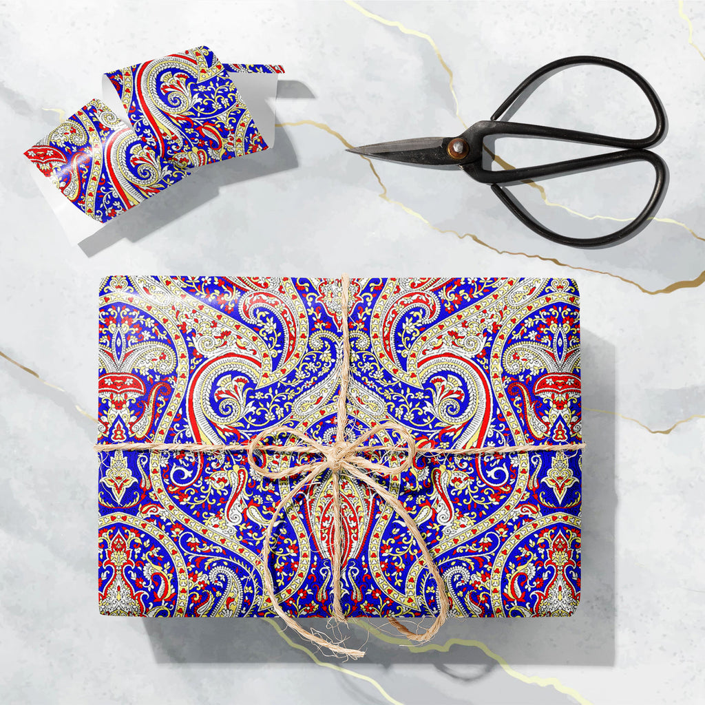 Floral Paisley Pattern D1 Art & Craft Gift Wrapping Paper-Wrapping Papers-WRP_PP-IC 5016413 IC 5016413, 3D, Abstract Expressionism, Abstracts, Ancient, Art and Paintings, Asian, Botanical, Circle, Culture, Decorative, Digital, Digital Art, Ethnic, Floral, Flowers, Graphic, Grid Art, Historical, Illustrations, Indian, Medieval, Nature, Paisley, Patterns, Scenic, Science Fiction, Semi Abstract, Signs, Signs and Symbols, Traditional, Tribal, Vintage, World Culture, pattern, d1, art, craft, gift, wrapping, pape