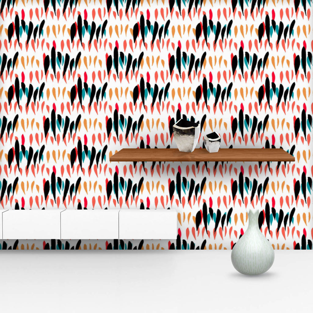 Chevron Brush Strokes Wallpaper Roll-Wallpapers Peel & Stick-WAL_PA-IC 5016423 IC 5016423, 80s, 90s, Abstract Expressionism, Abstracts, Art and Paintings, Birthday, Books, Business, Chevron, Christianity, Cross, Fashion, Geometric, Geometric Abstraction, Hipster, Holidays, Illustrations, Patterns, Pop Art, Semi Abstract, Sketches, Watercolour, brush, strokes, wallpaper, roll, abstract, advertising, background, blot, book, booklet, card, celebration, christmas, color, decoration, doodles, drawn, expressive, 